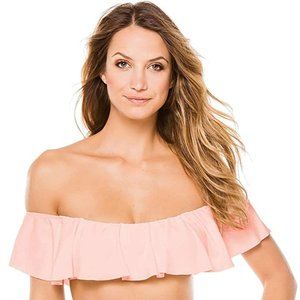 NWT Eberjey So Solid Bikini Top In Margarita